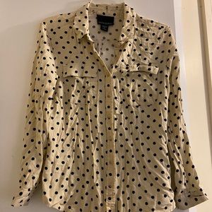 Cynthia Rowley Long Sleeve Blouse